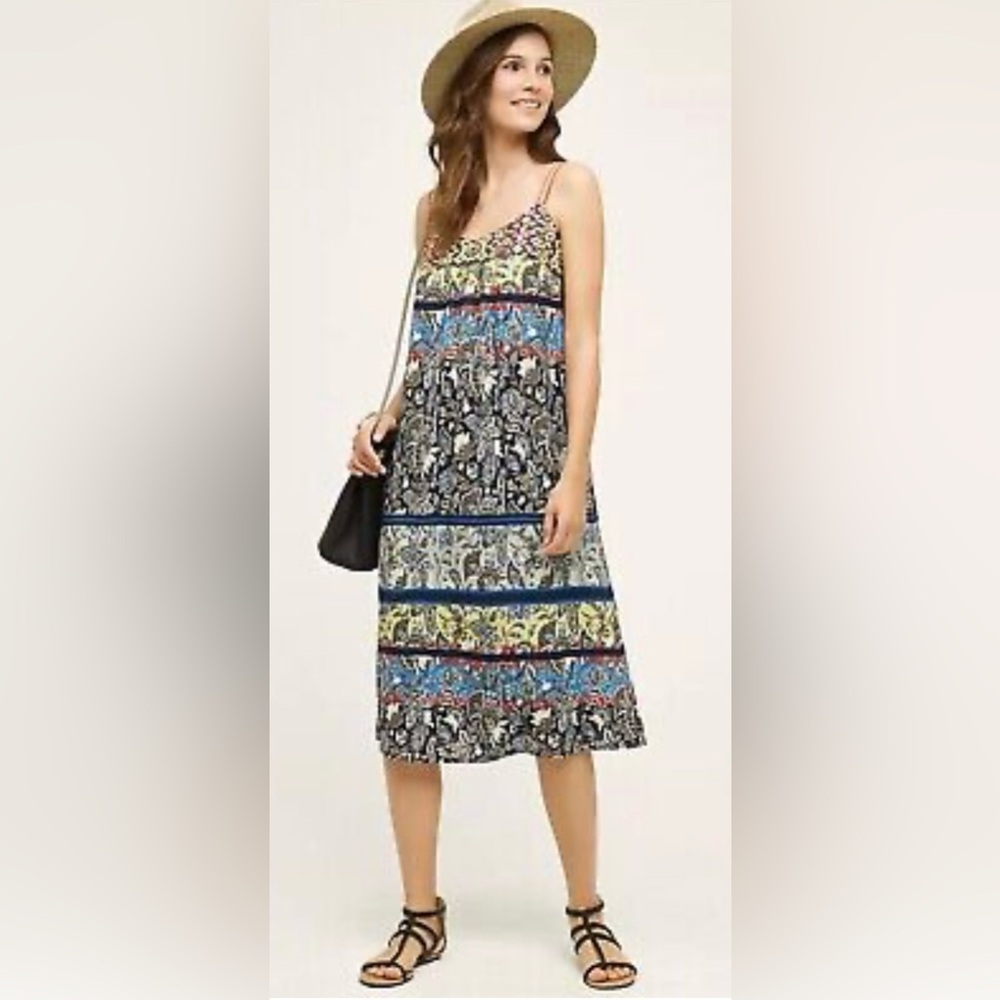Anthropologie One September Cosima Midi Dress